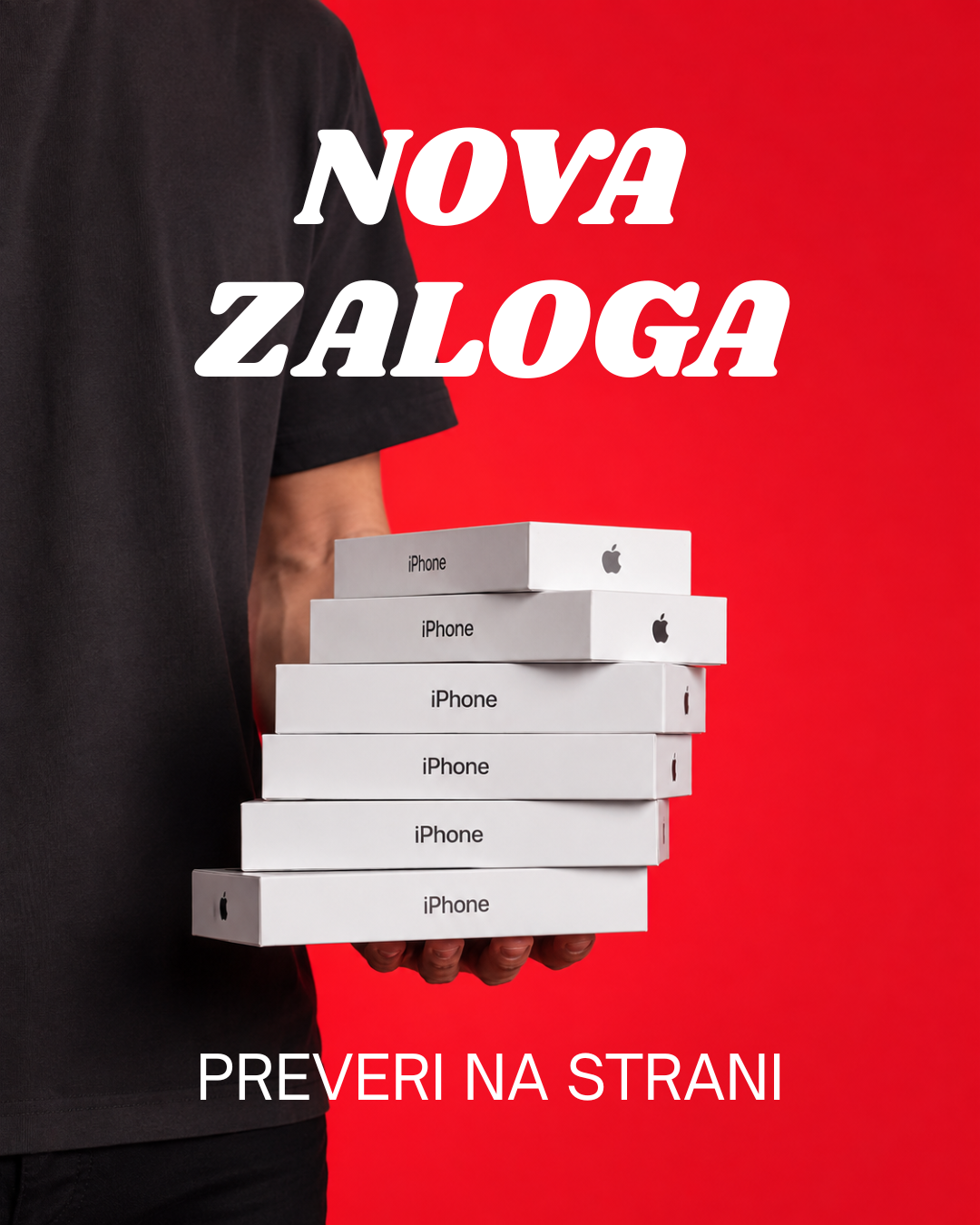 Kreativa za novo zalogo iPhonov