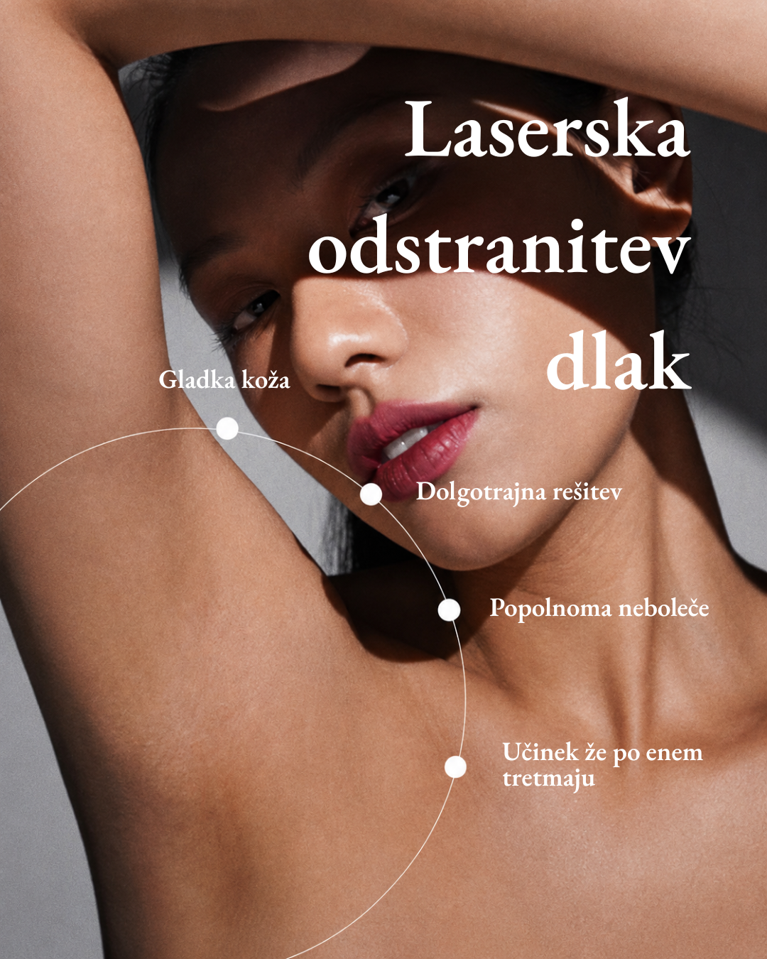 Oglas za lasersko odstranjevanje
